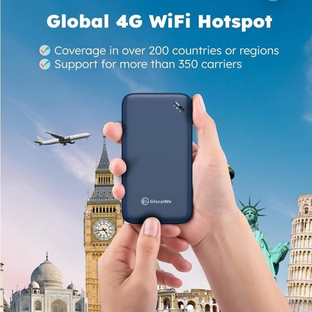 4G Mobile Hotspot Device for Travel (UPP Blue)